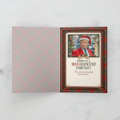 MAGAサンタトランプMAGAニフィシェントクリスマスフォールディング シーズンカード (内部)