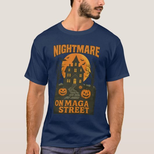 MAGAストリートの悪夢 Tシャツ (正面)