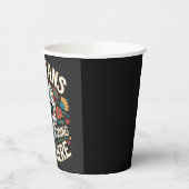 MAGAメキシコはどこにも行かない砂糖スカル 紙コップ (左)