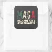 MAGAメキシコ人はどこにも行かないアメリカ人 スクエアシール (バッグ)