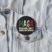 MAGAメキシコ人はどこにも行かないアメリカ人 缶バッジ (インサイチュ)