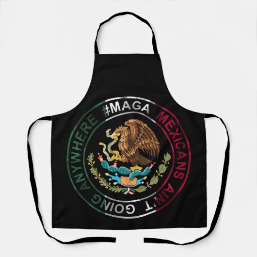 MAGAメキシコ人はどこにも行かない エプロン (正面)