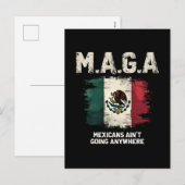 MAGAメキシコ人はどこにも行かない シーズンポストカード (正面/裏面)