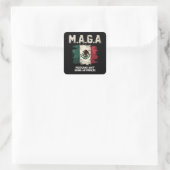 MAGAメキシコ人はどこにも行かない スクエアシール (バッグ)