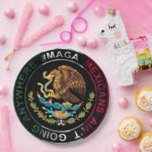 MAGAメキシコ人はどこにも行かない ペーパープレート (パーティー)