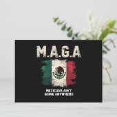 MAGAメキシコ人はどこにも行かない 招待状 (スタンド正面)