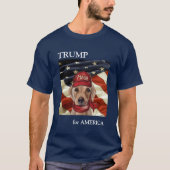 MAGAラブラドール・レトリバー Tシャツ (正面)
