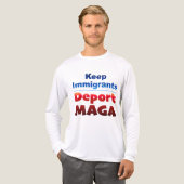 MAGAロングスリーブ トライブレンドTシャツ (正面全体)
