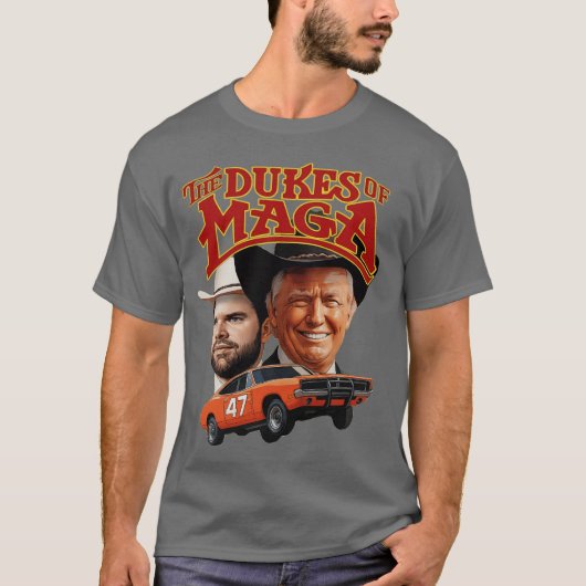 MAGA公爵の友達おもしろい Tシャツ (正面)