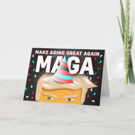 MAGA最高のドドナルド誕生日カード – 2 カード