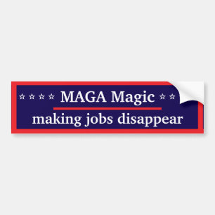 MAGA魔法バンパーステッカー バンパーステッカー