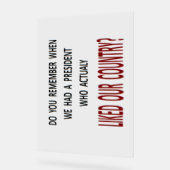 MAGA アクリルサイン (傾斜)