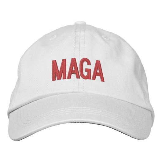 MAGA オリジナル 調節可能 ハット (正面)