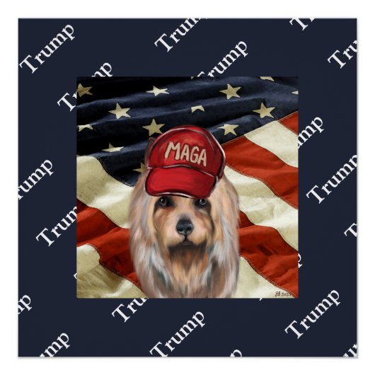 MAGA オーストラリアン・テリア ポスター (正面)