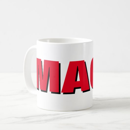 MAGA コーヒーマグカップ (正面左)