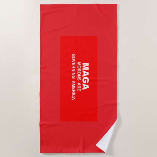MAGA ビーチタオル (正面)