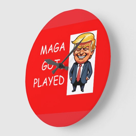MAGA ラージ壁時計 (傾斜)