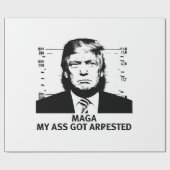 MAGA 起訴 ラッピングペーパー (フラット)