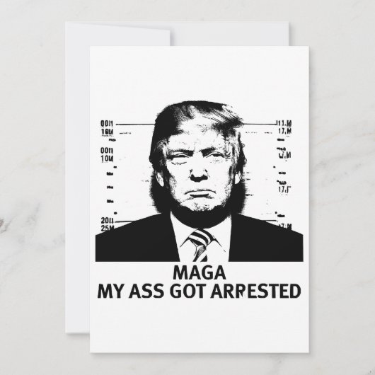 MAGA 起訴 招待状 (正面)