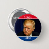 MAGA 2020年 缶バッジ (正面&裏面)