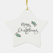 MAGA 2024クリスマスツリーオーナメントデコール セラミックオーナメント (裏面)