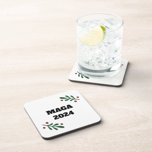 MAGA 2024クリスマス コースター (右側)