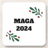 MAGA 2024クリスマス コースター (正面)