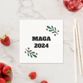 MAGA 2024クリスマス スタンダードカクテルナプキン (インサイチュ)