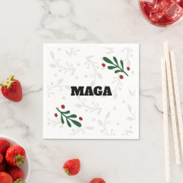 MAGA 2024クリスマス スタンダードカクテルナプキン