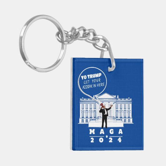 MAGA 2024 キーホルダー (正面左)