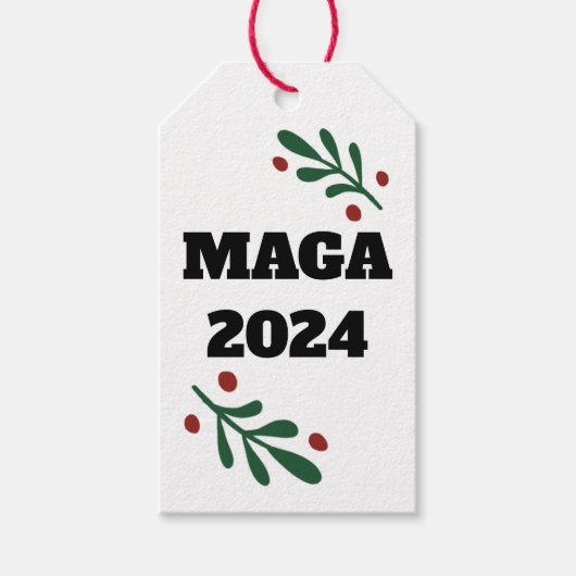 MAGA 2024 Christmas ギフトタグ (正面)