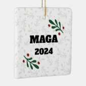 MAGA 2024 Christmas Tree Ornament Decor セラミックオーナメント (右)