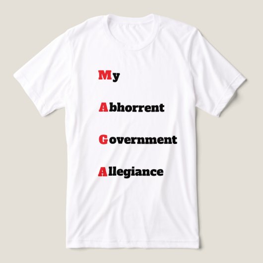 MAGA 3 Tシャツトリブレンドシャツ トライブレンドＴシャツ (デザイン正面)