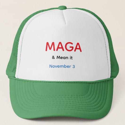 MAGA hat キャップ (正面)