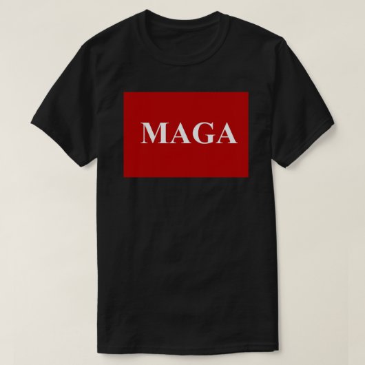 MAGA Make America 素晴らし Again Shirt、MAGA Red、Tru Tシャツ (デザイン正面)