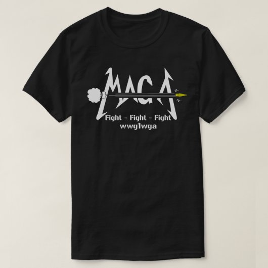 MAGA - MAKE AMERICA 素晴らしAGAIN Tシャツ (デザイン正面)
