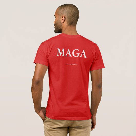 MAGA Tシャツ (裏面フル)