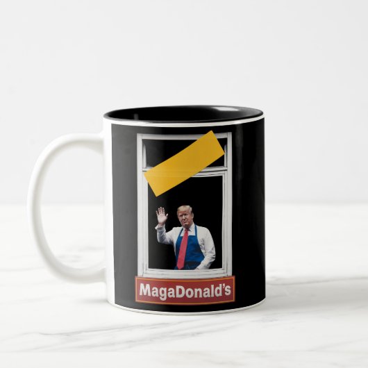 MAGADonald's トランプ 2024 ツートーンマグカップ (左)