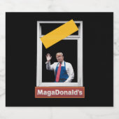MAGADonald's トランプ 2024 ビールラベル (シングルラベル)