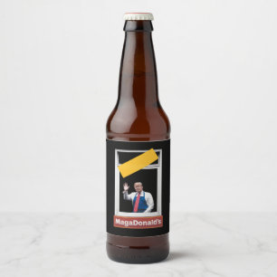 MAGADonald's トランプ 2024 ビールラベル