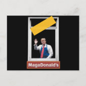 MAGADonald's トランプ 2024 ポストカード (正面)