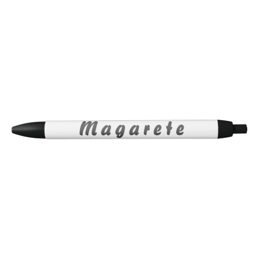 Magarete Kugelschreiber 黒ボールペン (正面)