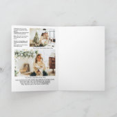 Magazine Cover Christmas Personalized シーズンカード (内部)