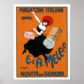 Magazzini Italiani ~ E. A. Mele co. ポスター (正面)