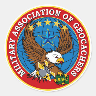 MAGCスクリームイーグルステッカー ラウンドシール