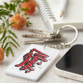 Magda Heart Splash Graffiti Schlüsselanhänger キーホルダー (正面右)