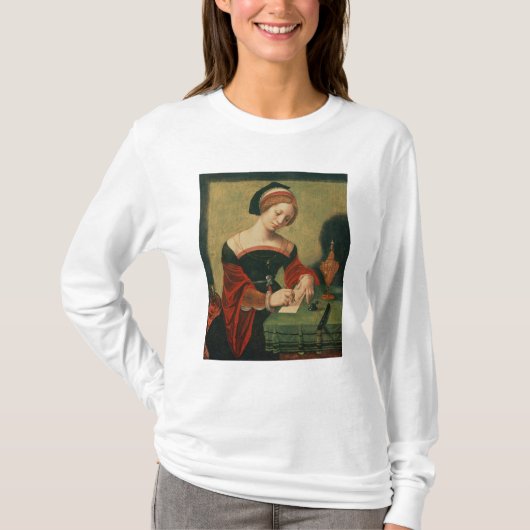Magdalenとして女性のポートレート Tシャツ (正面)