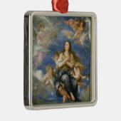 Magdalene (キャンバスの油)聖母の被昇天 メタルオーナメント (右)