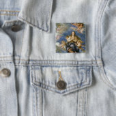 Magdalene (キャンバスの油)聖母の被昇天 缶バッジ (インサイチュ)