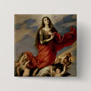 Magdalene 1636年聖母の被昇天 缶バッジ